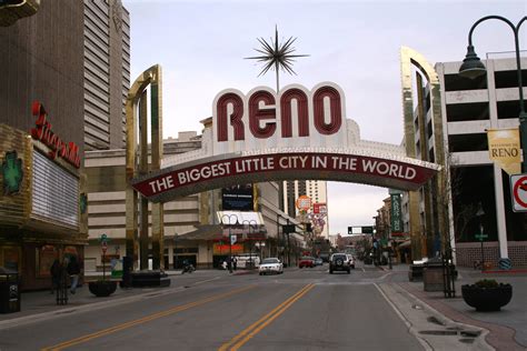 SIGHTS. Reno Arch. Near Fitzgerald's, check out the landmark Reno Arch, built in 1926 to ...