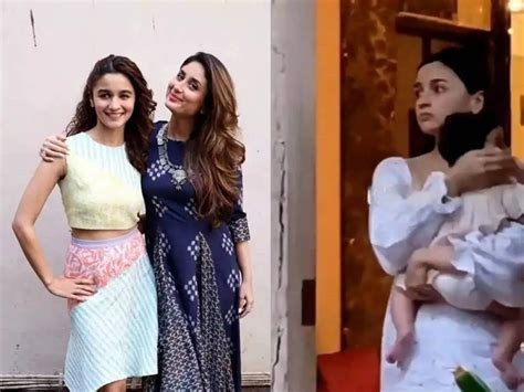 Alia Bhatt#8217;s Visit to Kareena Kapoor#8217;s Home with Daughter Raha Sparks Paparazzi ...