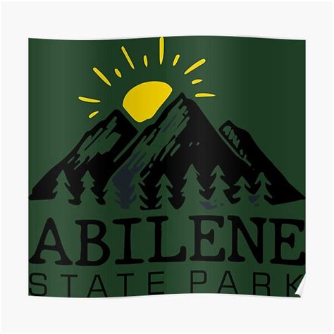 "Abilene State Park" Poster for Sale by Lovetocelebrate | Redbubble