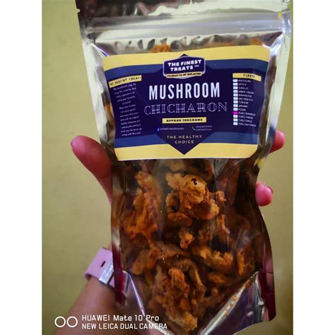 Mushroom Chicharon 100grams/150grams - Retail Price - The Finest Treats ...