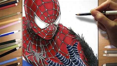 Speed drawing of Spider-Man 3 | Jasmina Susak - YouTube