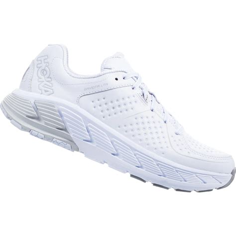 Hoka One One Gaviota Leather Shoe in White - Lyst