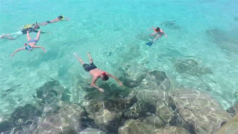 Princess Cay Snorkeling - YouTube