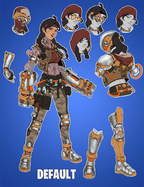 ArtStation - [FORTNITE fan concept] Master Engineer Jules