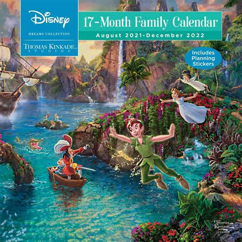 Disney Discovery- Thomas Kinkade Calendars - home