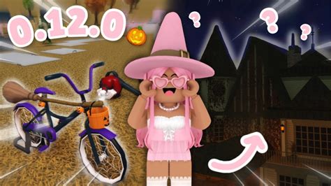 BLOXBURG HALLOWEEN UPDATE IS HERE!! (NEW LOCATIONS, NEW ITEMS + FOOD AND MORE!!) 0.12.0 - YouTube