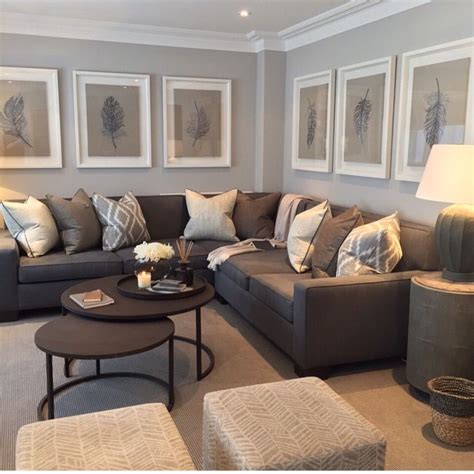 Sophie Patterson | Livingroom layout, Living room color, Brown living room
