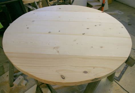 How to Build A Round Table Top • Roots & Wings Furniture LLC | Round ...