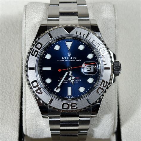 Rolex Yacht-Master 40 Blue 2022 - Crafted Time