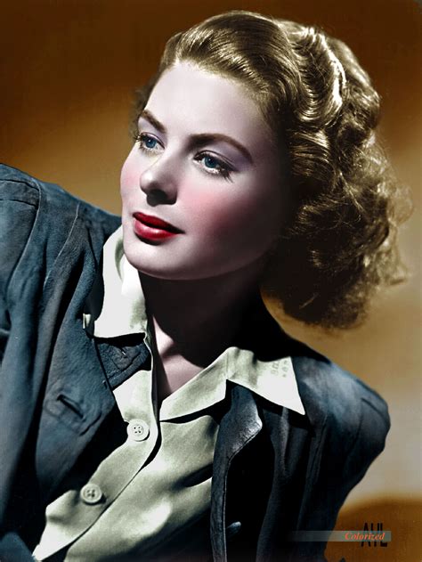 Ingrid Bergman (1915 - 1982) in a 1948 photo. 3-time Oscar winner and ...