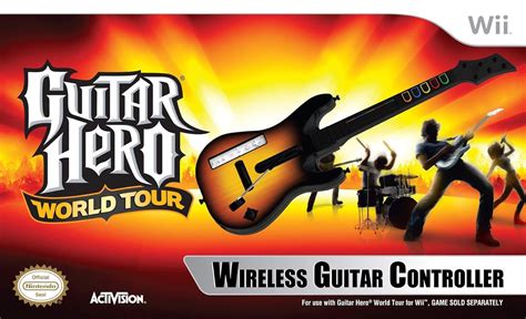 Amazon.com: Wii Guitar Hero World Tour - Stand Alone Guitar (Renewed): Video Games