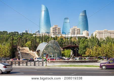 Flame Towers Baku Image & Photo (Free Trial) | Bigstock