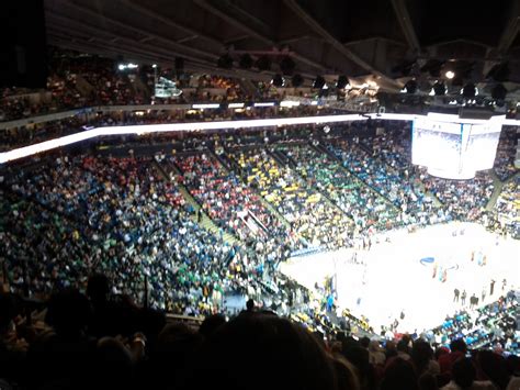 Seat View dataBase: Oracle Arena Section 221