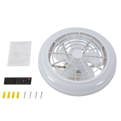 Latitude Run® 17.7'' Hidden Blade Ceiling Fan with LED Light and Remote Control & Reviews | Wayfair