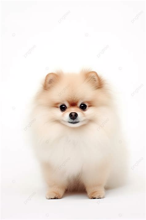 Pomeranian Dog With White Backgrounds Cute In The House Hd Image Wallpaper Image For Free ...