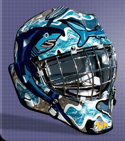 17 Best images about Sharks Goalie Masks on Pinterest | Seasons, Sharks ...