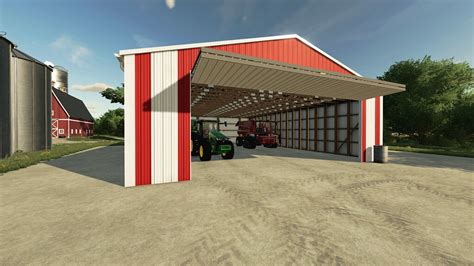 American Shed Pack v 1.1 ⋆ FS22 mods