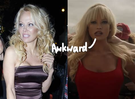 Pamela Anderson Ignored Lily James After She Reached Out About Pam & Tommy Role! - Perez Hilton