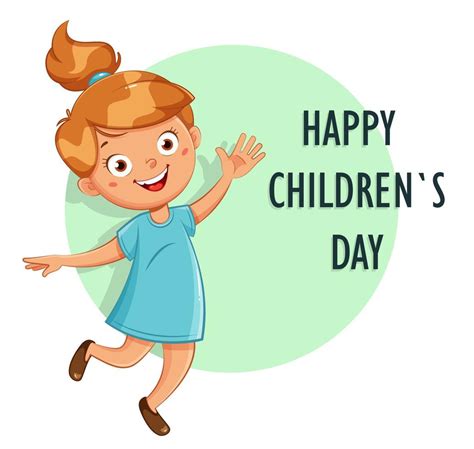 Happy Children's day greeting card. 1 June 8042962 Vector Art at Vecteezy