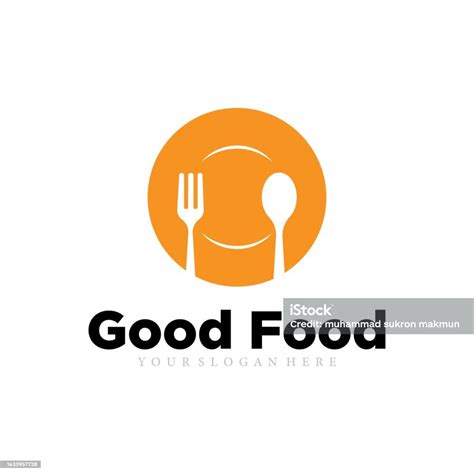 Good Food Logo Icon Vector Template Stock Illustration - Download Image Now - Breakfast, Cafe ...