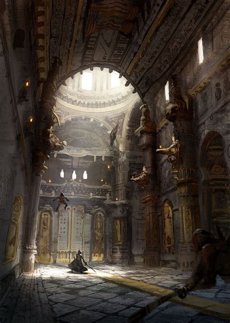 Hallway by fooyee on deviantART | Fantasy art landscapes, Fantasy concept art, Environment ...