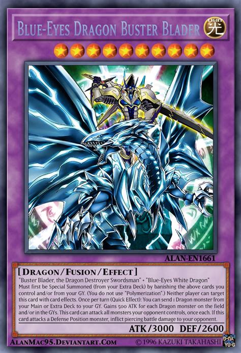 Blue-Eyes Dragon Buster Blader by AlanMac95 on DeviantArt | Yugioh ...