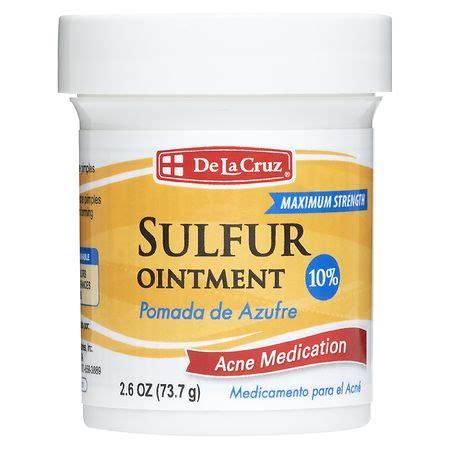 De La Cruz Maximum Strength Acne Treatment Ointment | Walgreens