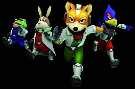 Star Fox 64 3D Artwork for Star Fox Team (Slippy, Peppy, Falco, Fox)