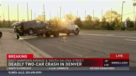 Deadly two-car crash in Denver | 9news.com