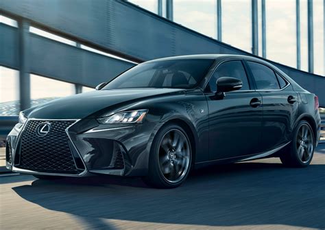 Lexus Reveals Black Line Special Edition, Based On IS 300 F Sport - autoevolution