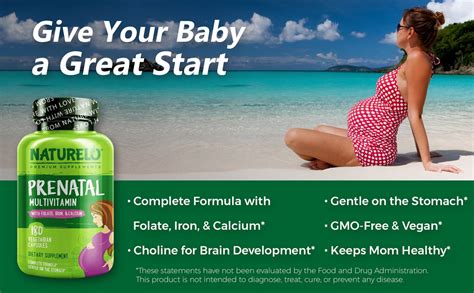 Prenatal Multivitamin | NATURELO Premium Supplements