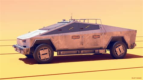 Tesla Cybertruck by 600v on DeviantArt