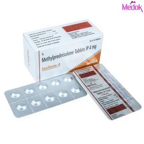 Methylprednisolone Tablets IP 4 Mg, Methylprednisolone Tablet IP, tab ...