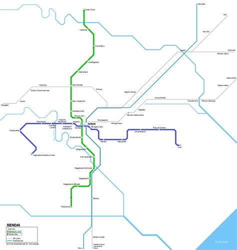 UrbanRail.Net > Asia > Japan > Sendai Metro