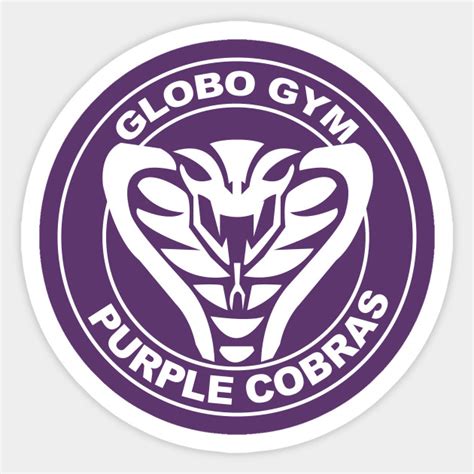 Purple Cobras - Dodgeball - Sticker | TeePublic