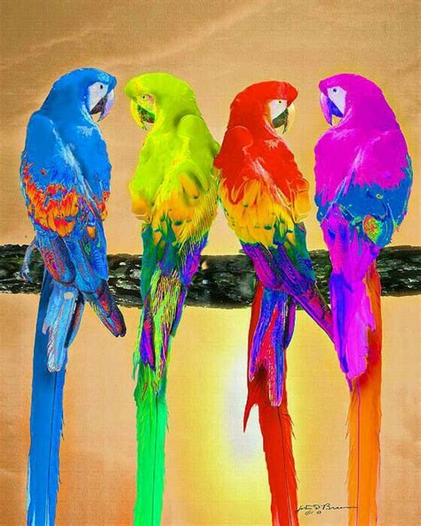 Birds Parrot Painting, Painting Art, Acrylic Prints, Canvas Prints, Canvas Art, Parrots Art ...