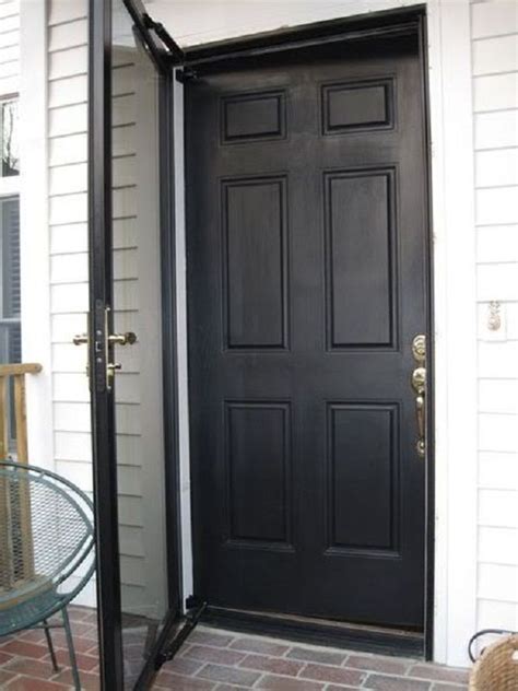 Black Glass Storm Doors - Glass Door Ideas