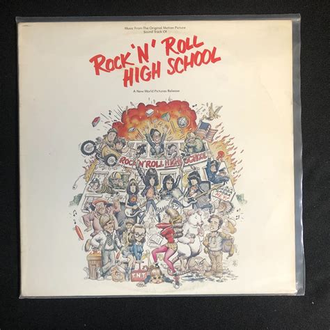 ROCK 'N' ROLL HIGH SCHOOL LP (THE RAMONES...)