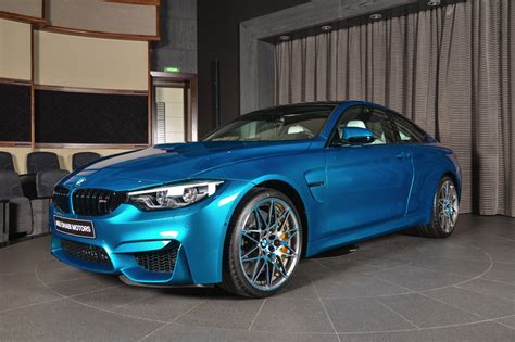 This BMW M4 Individual Atlantis Blue is simply stunning