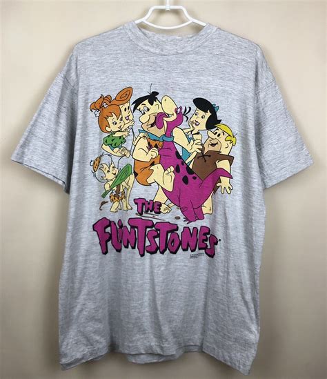 Vintage 1994 Hanna Barbera The Flintstones Family Shi… - Gem