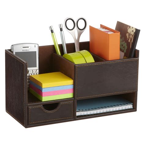 Fascinating Desk Organizers for Home Furniture Ideas: Desk Stationery Organizer Desk Organizers ...