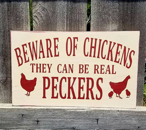 Chicken Coop Sign Farmhouse Decor Chicken Sign Chicken | Etsy