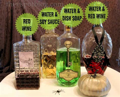 Spooky Spirits: Easy Halloween "potions" you already have in your ...