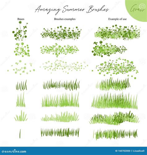 Grass Brushes Stock Illustrations – 188 Grass Brushes Stock Illustrations, Vectors & Clipart ...