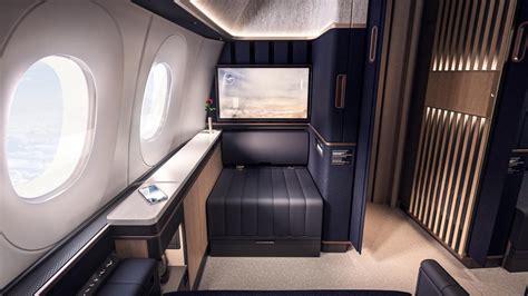 Lufthansa's incredible first-class suite will come with one-meter wide ...