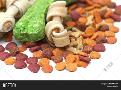 Different Types Dog Food Isolated Image & Photo | Bigstock