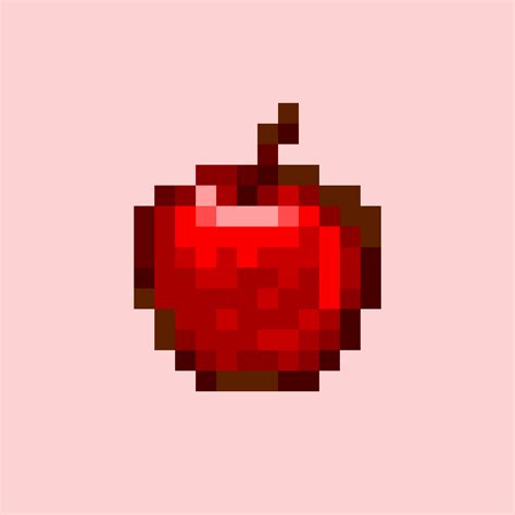 Pixilart - Minecraft Apple by 24946