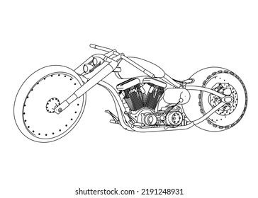 Bicycle Hand Drawing Sketch Black White Stock Illustration 2191248931 | Shutterstock