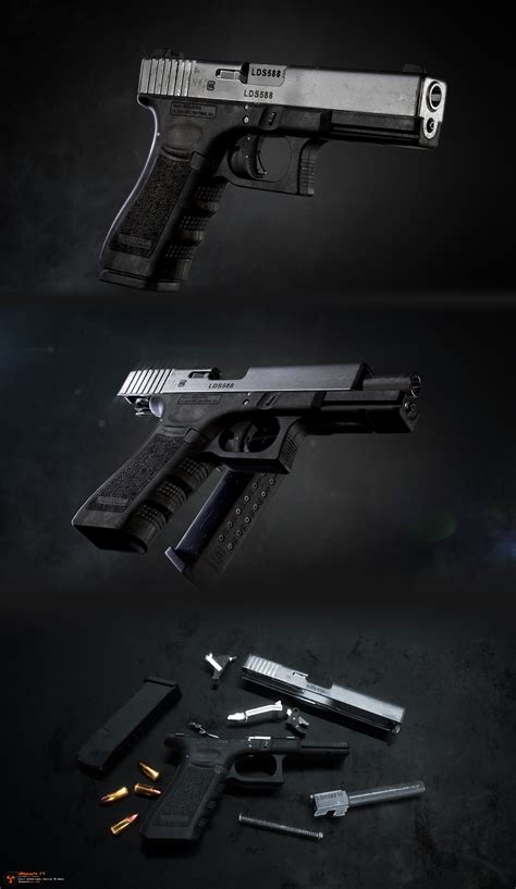 Glock 17 by RenderDock on DeviantArt