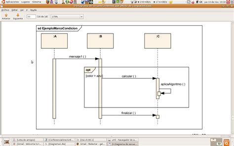 Sequence diagram with Dia using break, loop, alt, and opt